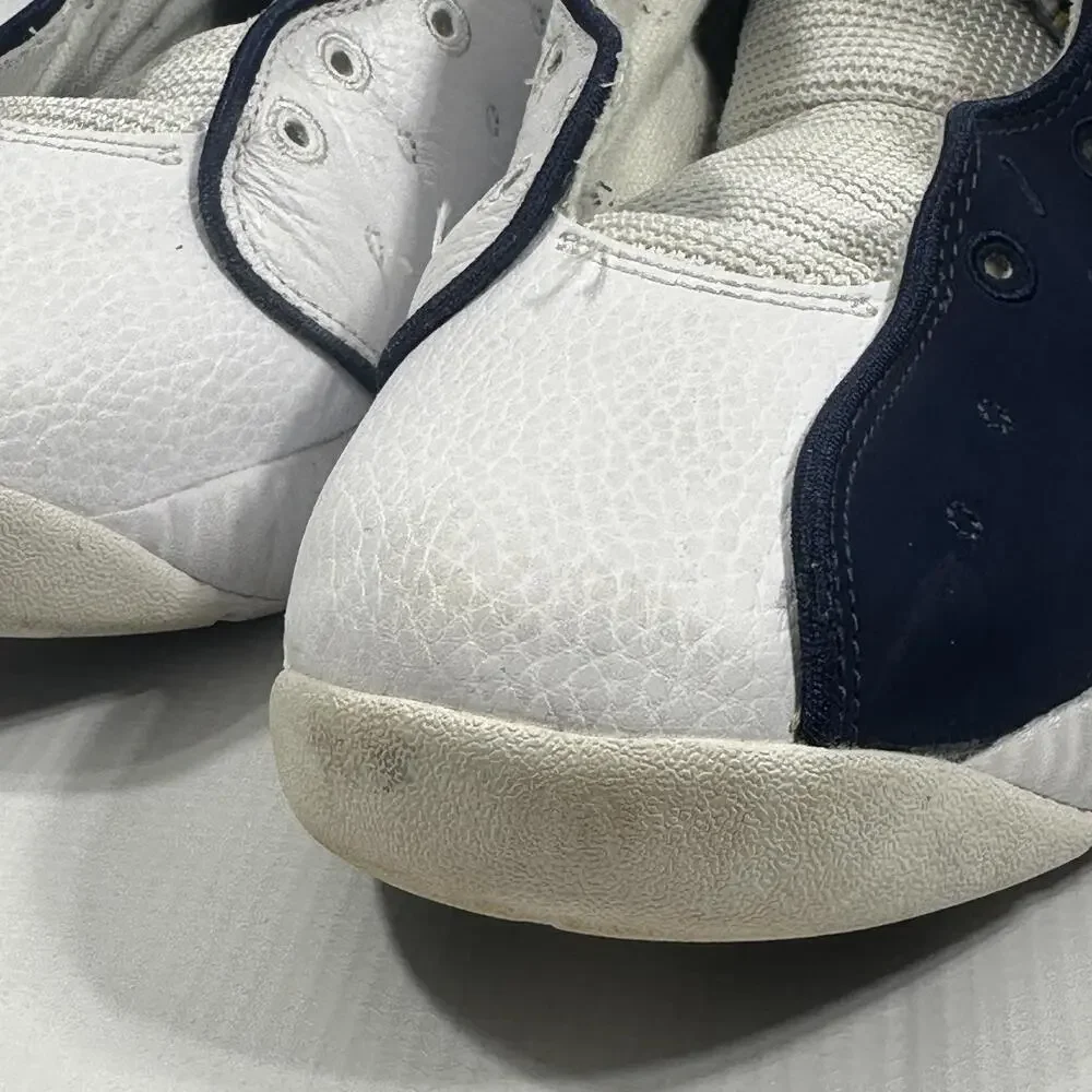 Jordan Jumpman Team II Shoes Mens Size 10 White Navy Basketball 819175-417